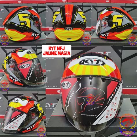 Jual Helm Kyt Nfj Jaume Masia Original Koleksi Kyt Nfj Helm Kyt Nfj