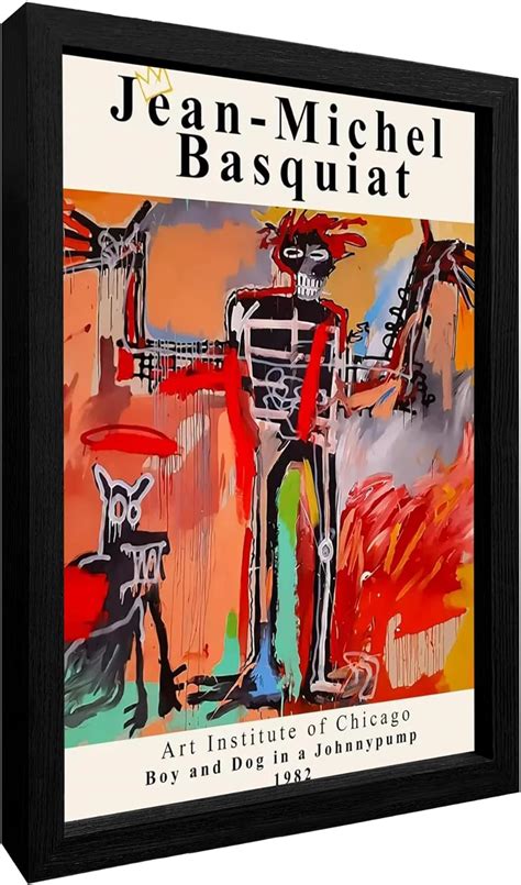 Amazon Framed Basquiat Wall Art Basquiat Poster Jean Michel