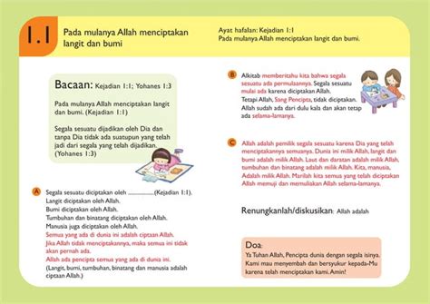 1 1 Pada Mulanya Allah Menciptakan Langit Dan Bumi PPT