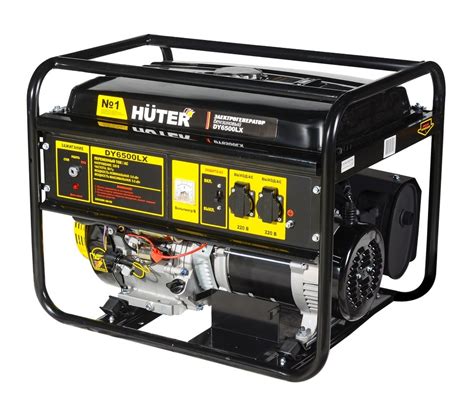 Бензиновый генератор Huter DY6500LX купить в Москве по низкой цене с ...
