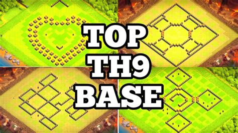 New Best Th9 Base Wartrophy Base Link 2023 Top6 Clash Of Clans Town Hall 9 Top Base Th9