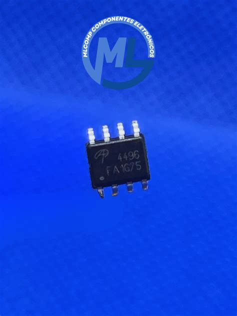 TRANSISTOR AO4496 MOSFET N 10AMP 30V SMD SOIC8 ALPHA MLComp