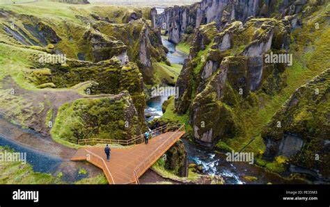 Fjaðrárgljúfur Canyon, Southern Iceland Stock Photo - Alamy