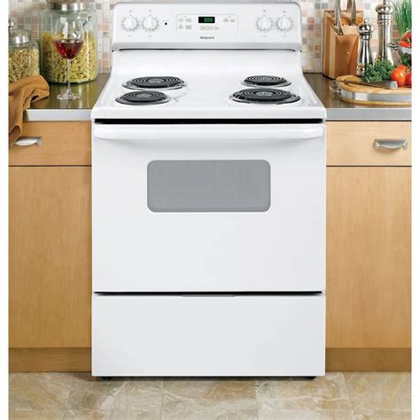 Hotpoint 50 Cu Ft Freestanding Electric Range White Rbs360dmww