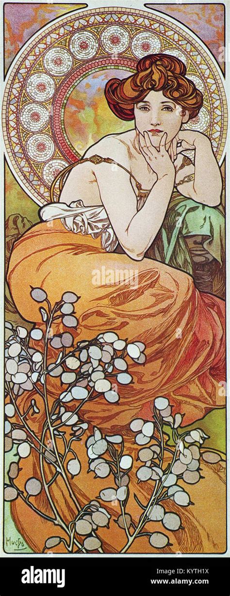 Alphonse mucha alfons maria 1860 Banque de photographies et dimages à