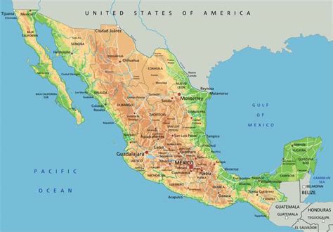 Mapas de México y sus características escuela de mapas