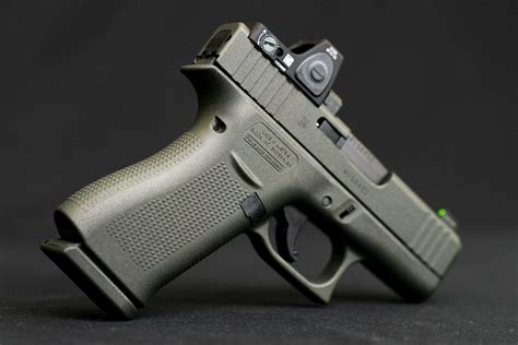 Glock X Od Gunmetal W Trijicon Rmr Cc Moa Nrc Industries