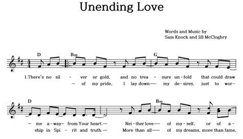 Unending Love 좋은 찬양 좋은 악보 Musicday