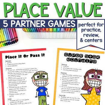 Place Value Math Games - Practice, Review, & Centers - Numbers thru ...