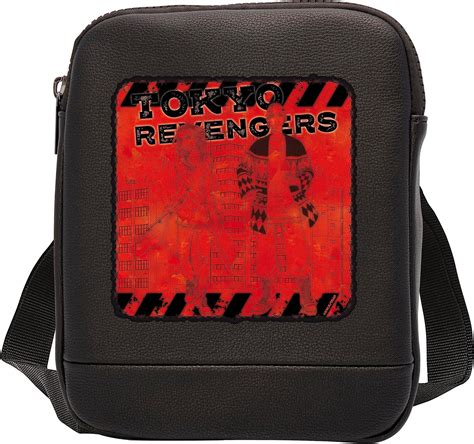 Amazon ABYSTYLE Tokyo Revengers Messenger Bag Mikey Draken Vinyl