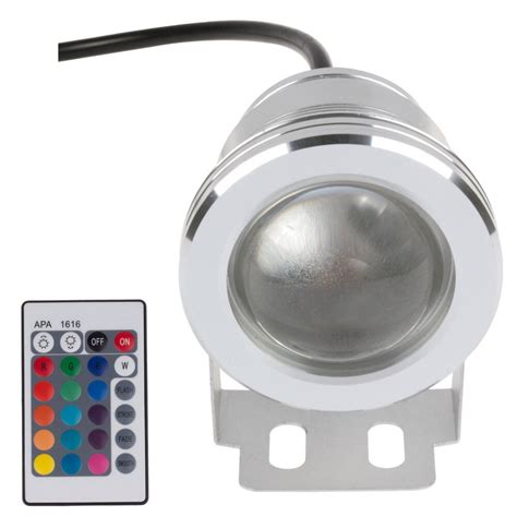 10 Watt 12 V Unterwasser RGB LED Licht 1000LM Wass Grandado