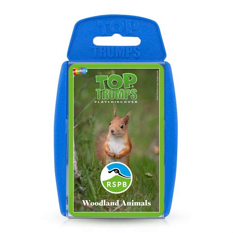 RSPB Woodland animals Top Trumps card game - Toys & activities