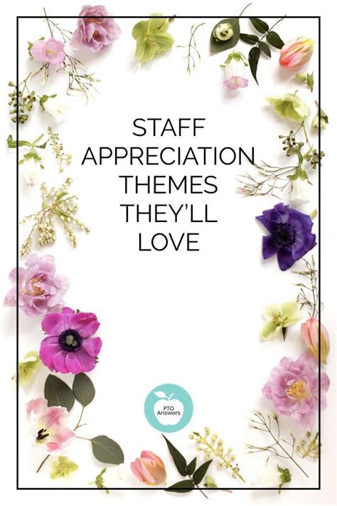 Staff Appreciation Themes They’ll Love! | Teacher appreciation luncheon ...