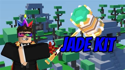 Using Jade Kit For The First Time ROBLOX BEDWARS YouTube