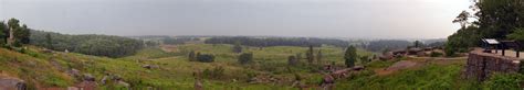 Little Round Top Panorama: August, 2011 | Gettysburg Daily