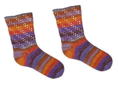 Warme H Kelsocken Schr G Gelocht Ab Spitze Anleitung Socken H Keln