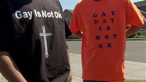 Oregon City Students Protest Day Of Silence With Anti Gay T Shirts