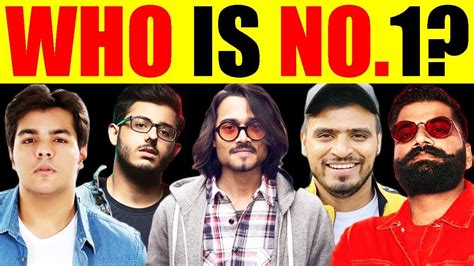 Who Are Indias Top 10 Indian YouTubers With Millions Of Subscribers