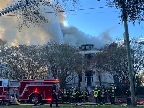 Neighbors react as fire damages historic Graystone Inn in downtown
