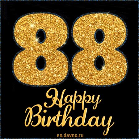 Happy 88th Birthday Animated GIFs - Download on Funimada.com