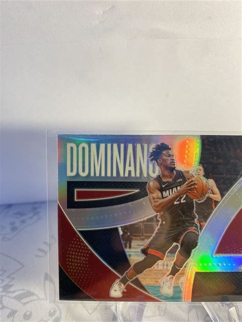 Panini Prizm Jimmy Butler Dominance Silver Prizm Sp Mint