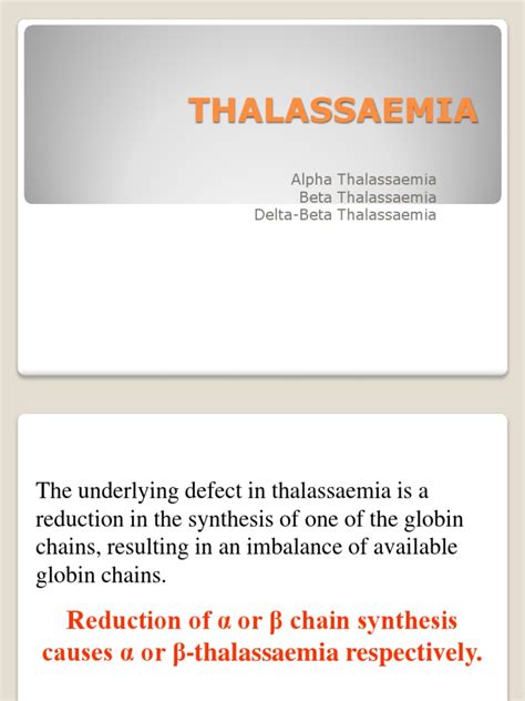 Thalassaemia Pdf Gel Electrophoresis Genetics