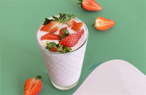 Strawberry Lavender Milkshake Hlth Code