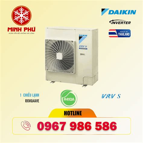 Dàn nóng điều hòa trung tâm DAIKIN VRV IVs RXMQ4AVE 4HP Loại 1 chiều