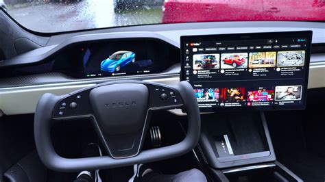 New Multimedia System Cockpit Tesla Model S Plaid Youtube