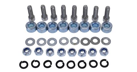 Plm Seat Hardware Kit Bolts Nuts Washers Spacers For Sparco Recaro B