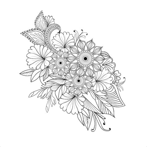 Printable Zentangle Coloring Pages Atelier Yuwa Ciao Jp