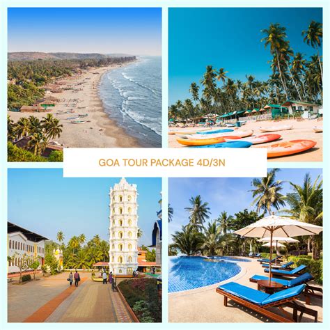 4 Days Adventure Goa Tour Package Goa Tour Packages