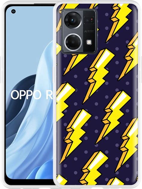 Hoesje Geschikt Vooor Oppo Reno Pop Art Lightning Bol