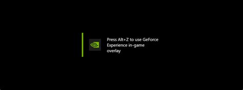 How To Turn Off The Geforce Experience In Game Overlay Alt Z