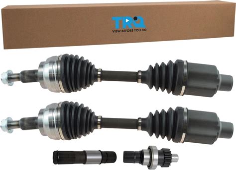 Amazon Trq Front Cv Axle Shaft Assembly Set Compatible With