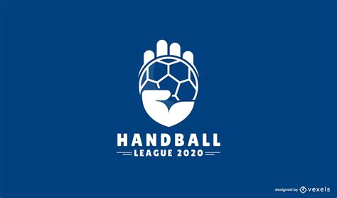 Handball League Logo Design Vector Download