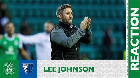 Lee Johnson S Reaction Hibernian Fc Inter Club D Escaldes Uefa