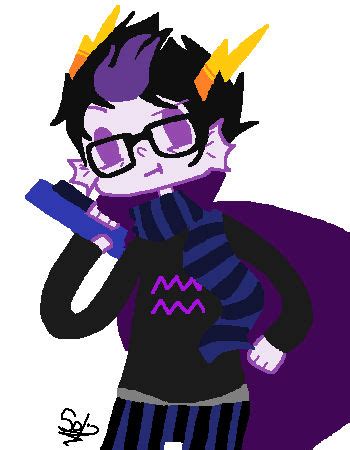 Eridan Ampora / FanArt by CokoM1K3N1 on DeviantArt