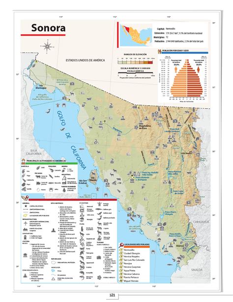 Atlas de México Cuarto grado Página 121 de 130 Libros de Texto Online