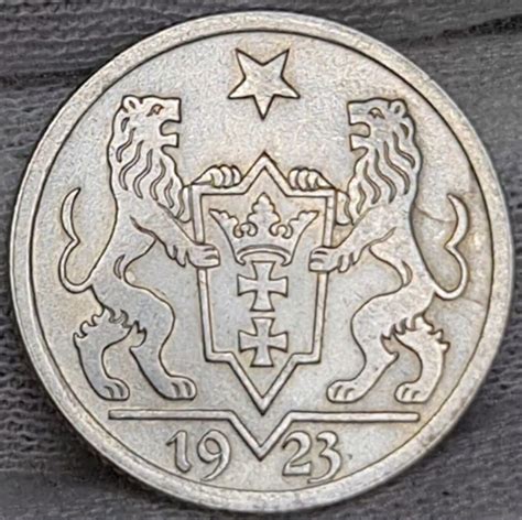 Danzig Gulden Silber Silber Kogge Au Unc Ma Shops