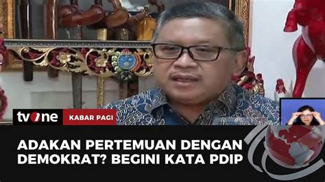 Tanggapan Hasto Kristiyanto Soal Pertemuan Sekjen PDIP Demokrat Kabar