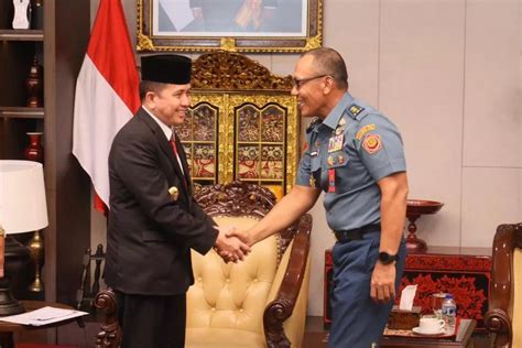 Pj Gubernur Sumsel Agus Fatoni Gandeng TNI Untuk Jaga Stabilitas