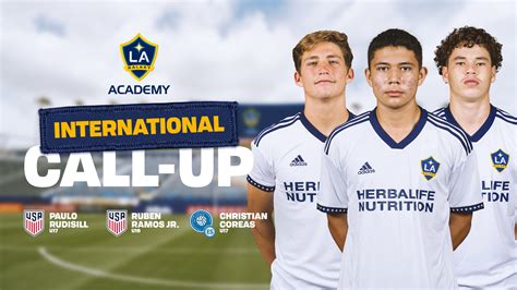 Three LA Galaxy Academy Players Called Into International Duty | LA Galaxy