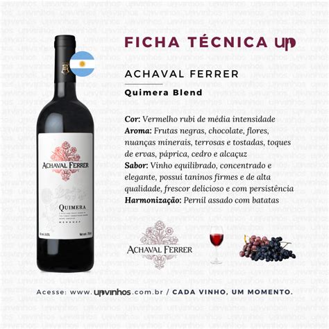 Achaval Ferrer Quimera Blend Ml Upvinhos Acesse E Confira