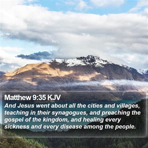 Matthew Kjv Bible Verse Images