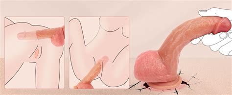 Amazon Realistic Movable Foreskin Dildos Squirting Dildo In Strap On Dildo Silicone