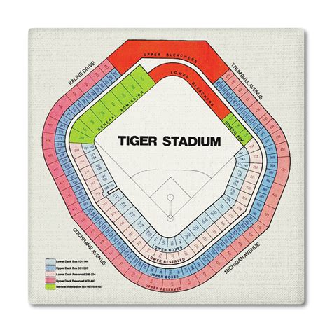 Tigers Tickets Seating Chart A Visual Reference Of Charts Chart Master