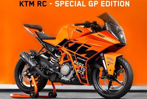 Ktm Rc 390 And Ktm Rc 200 Special Gp Edition Launched In India