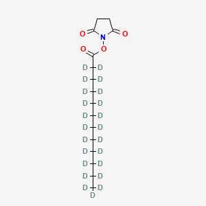 Dodecanoic-d23 Acid NHS ester | C16H27NO4 | CID 165111852 - PubChem