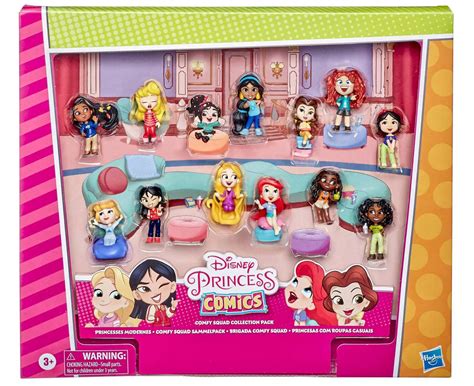 Disney Princess Comics Minis Comfy Squad Collection Pack with 12 dolls - YouLoveIt.com